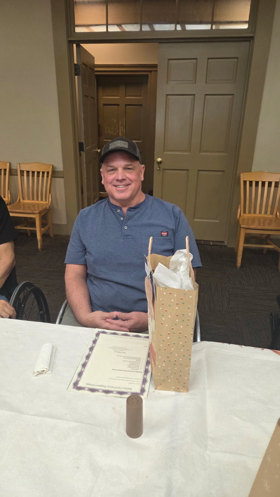 November 24, 2025 meeting from another angle at Morrison's Cafe in Mobile, Alabama.